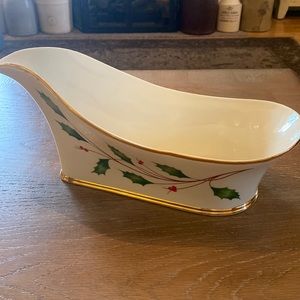 Lenox “Holiday” Pattern Wine Caddy